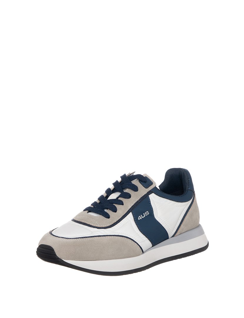 Ténis Paul 100 Homem Cinzento e Azul