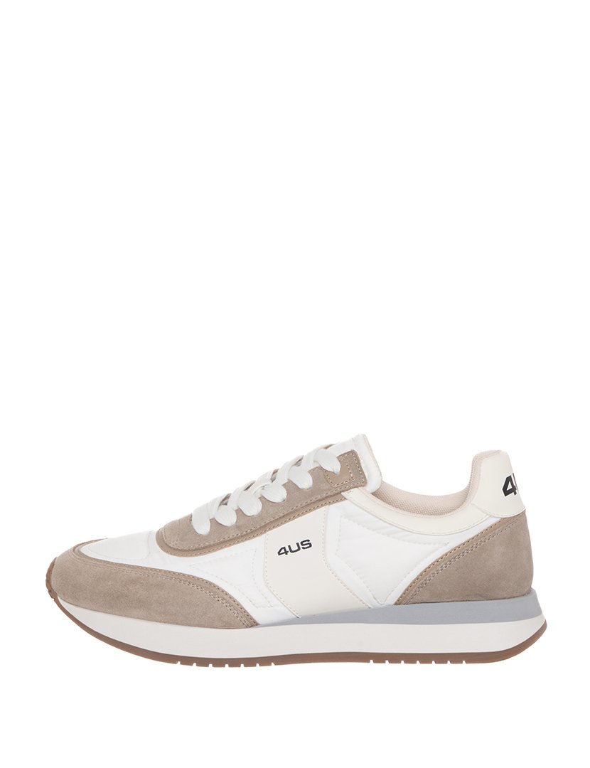 Ténis Paul 100 Homem Branco e Castanho