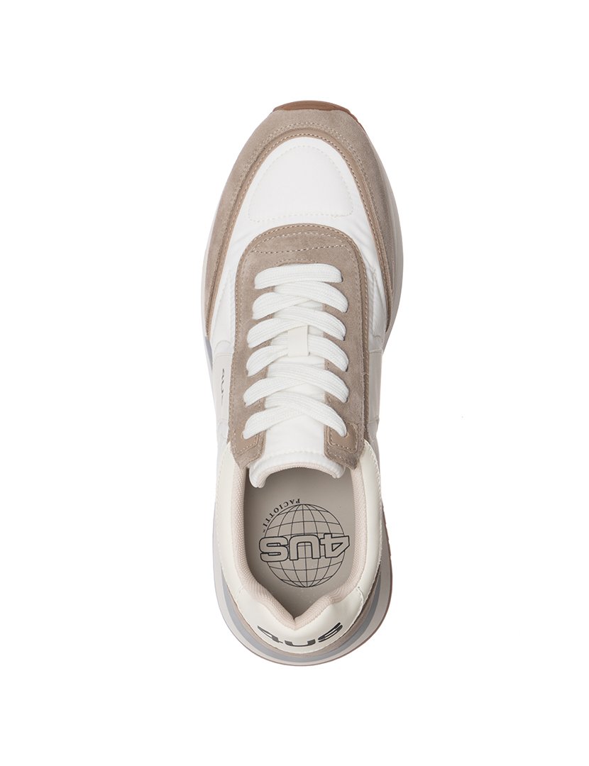 Ténis Paul 100 Homem Branco e Castanho