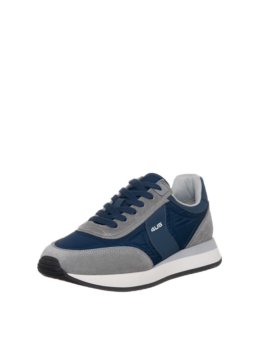 Ténis Paul 100 Homem Cinzento e Azul