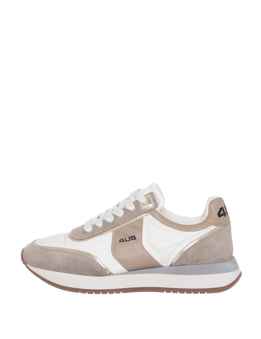 Ténis Paula Senhora Branco e Bege