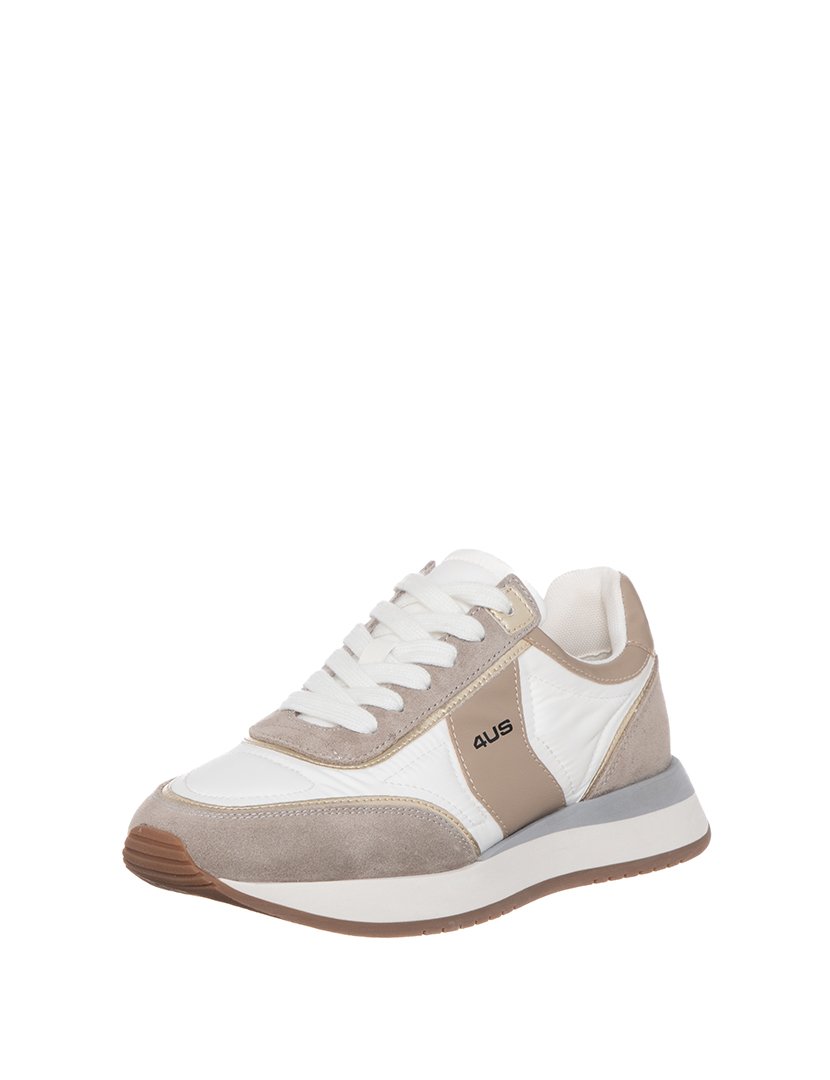 Ténis Paula Senhora Branco e Bege