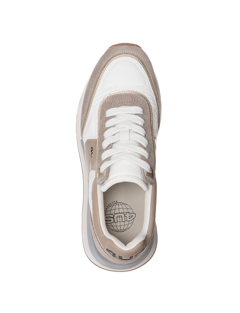 Ténis Paula Senhora Branco e Bege