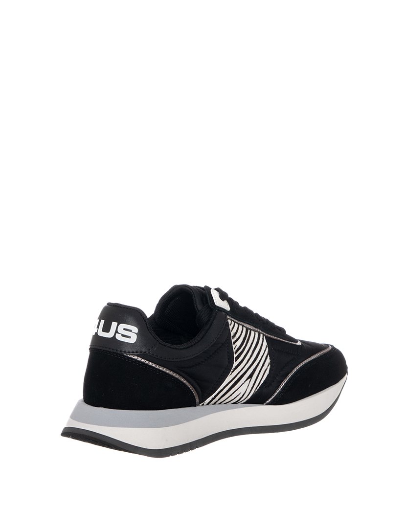 Ténis Paula Senhora Preto Zebra