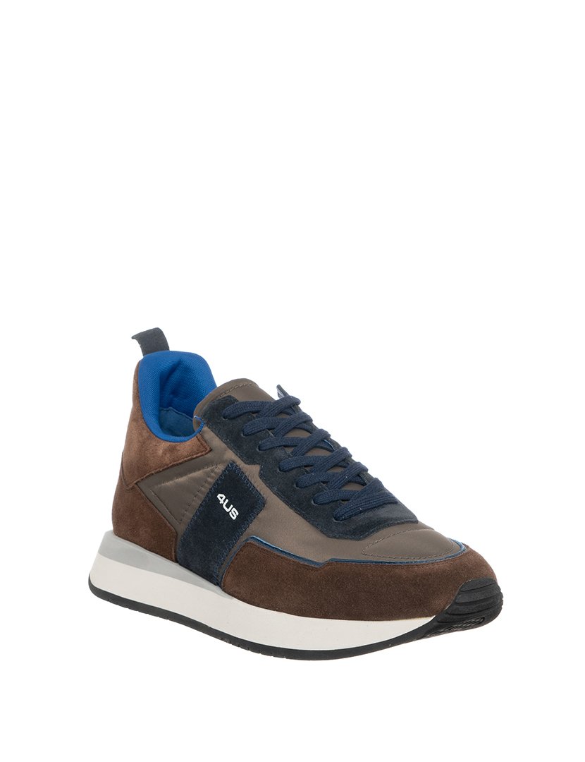 Ténis Sean 300 013B Homem Castanho e Azul