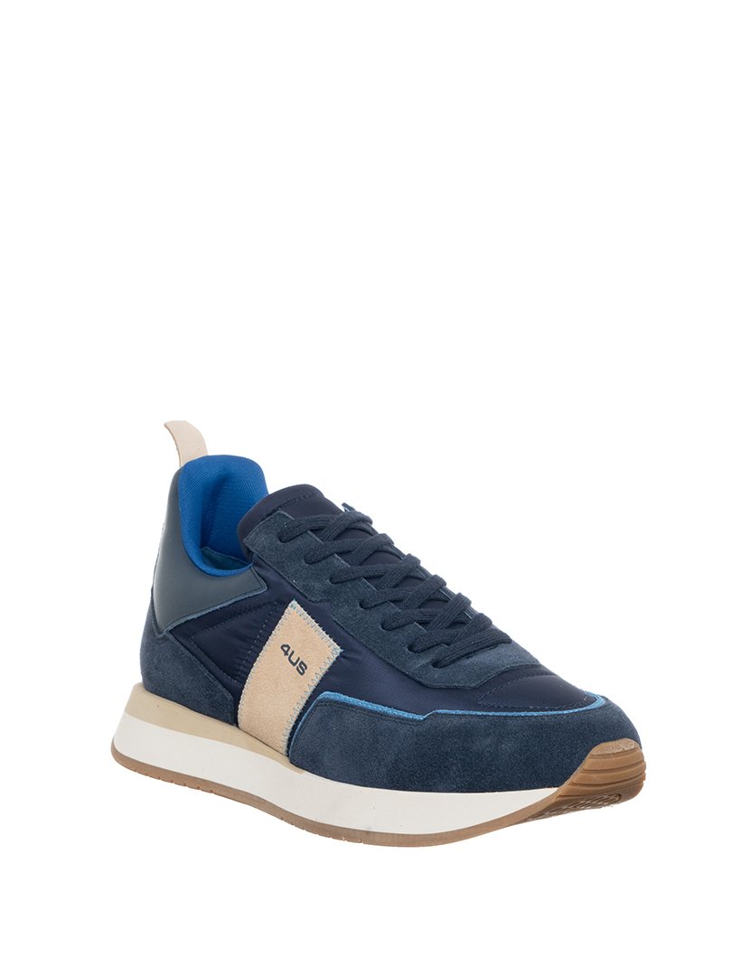 Ténis Sean 300 014B Homem Azul e Bege