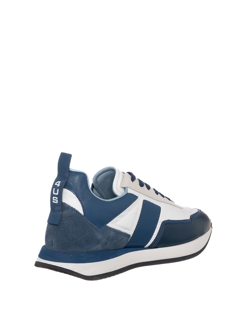 Ténis Sean Homem Branco e Azul