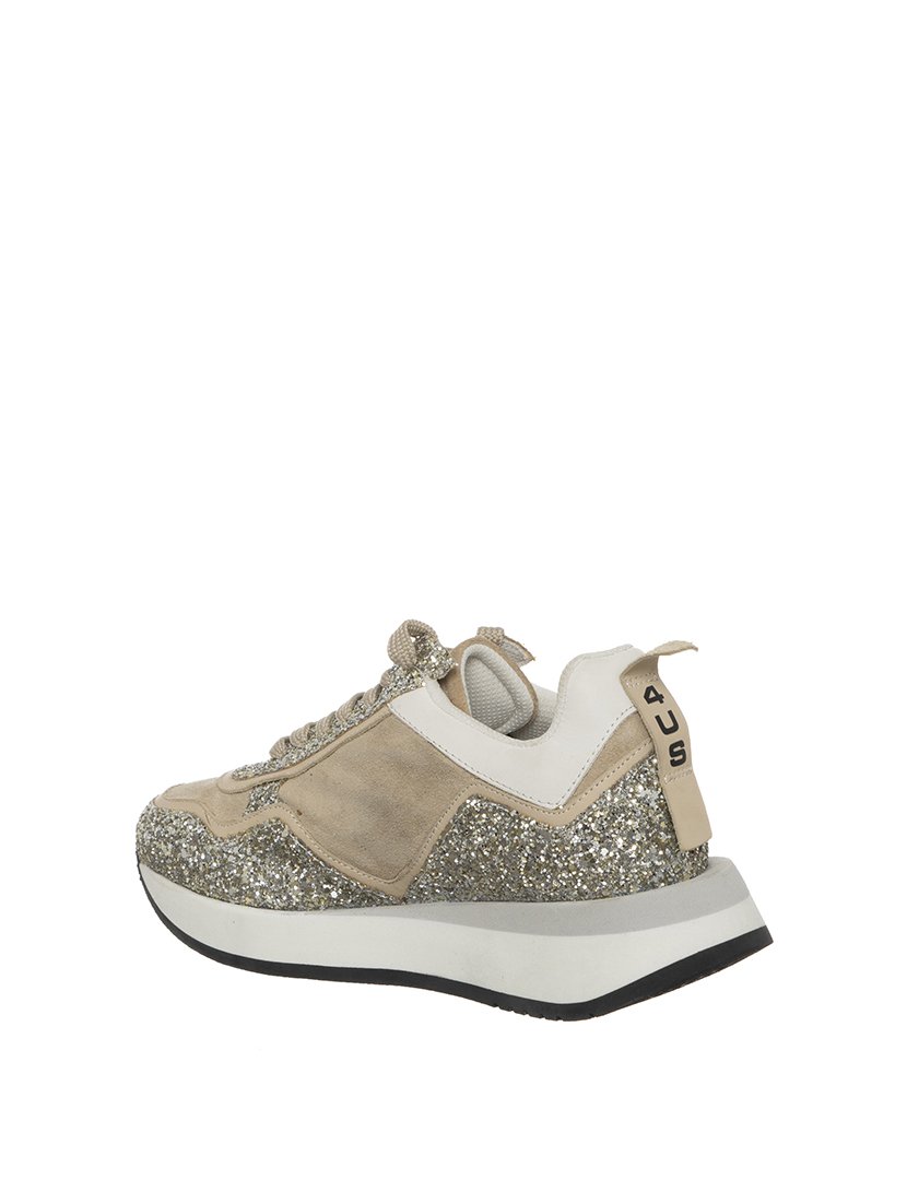 Ténis Senhora Dourado