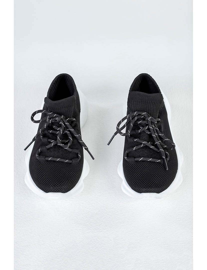 Ténis Senhora Preto e Branco