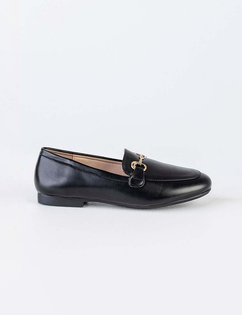 Mocassins Senhora Preto