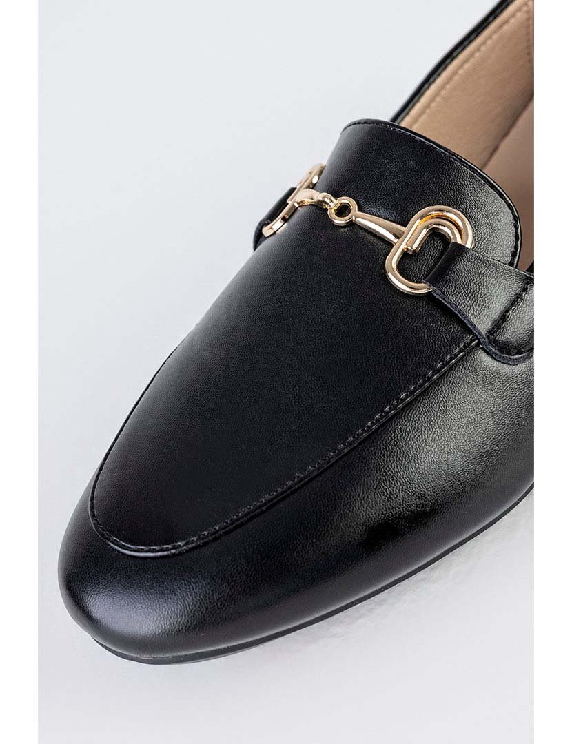 Mocassins Senhora Preto
