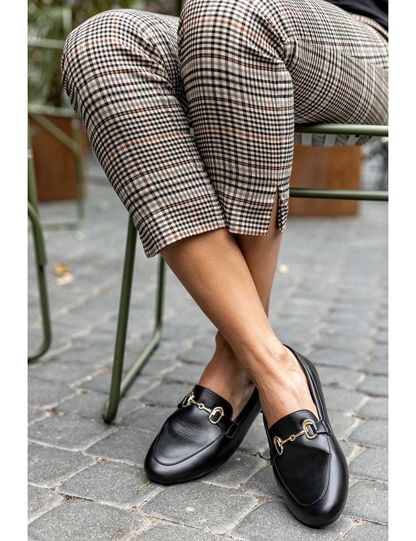 Mocassins Senhora Preto