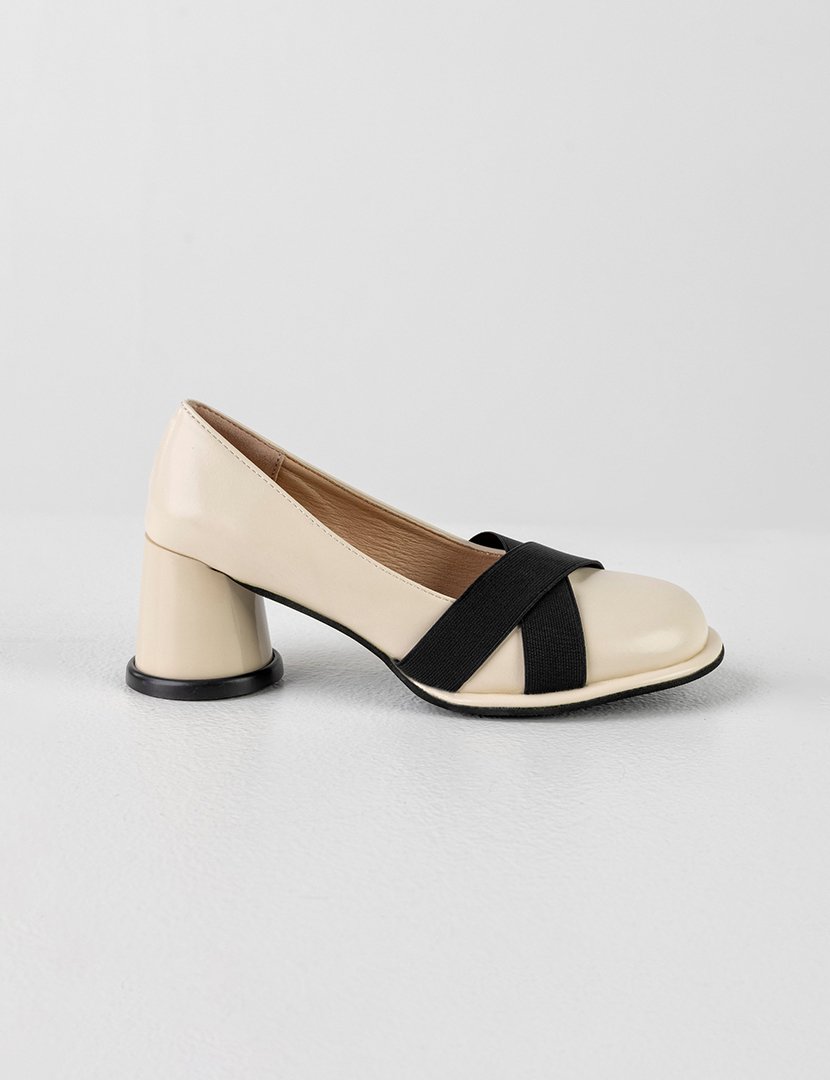 Sapato de Salto Senhora Bege