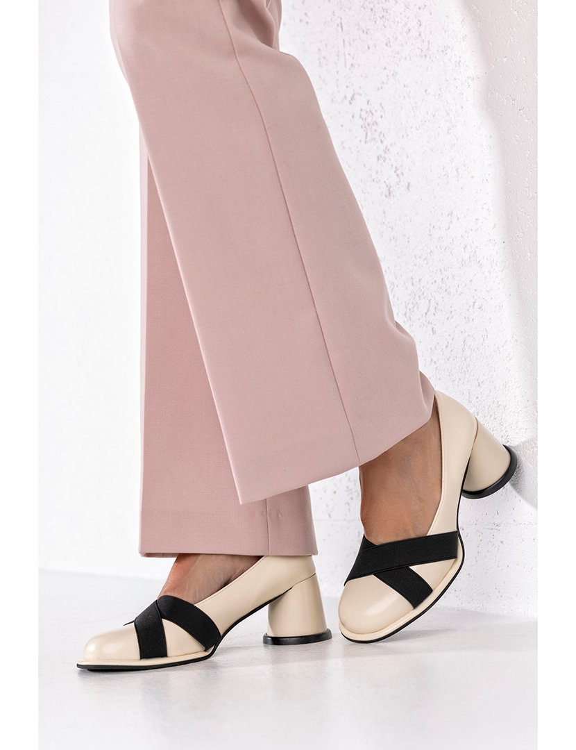 Sapato de Salto Senhora Bege