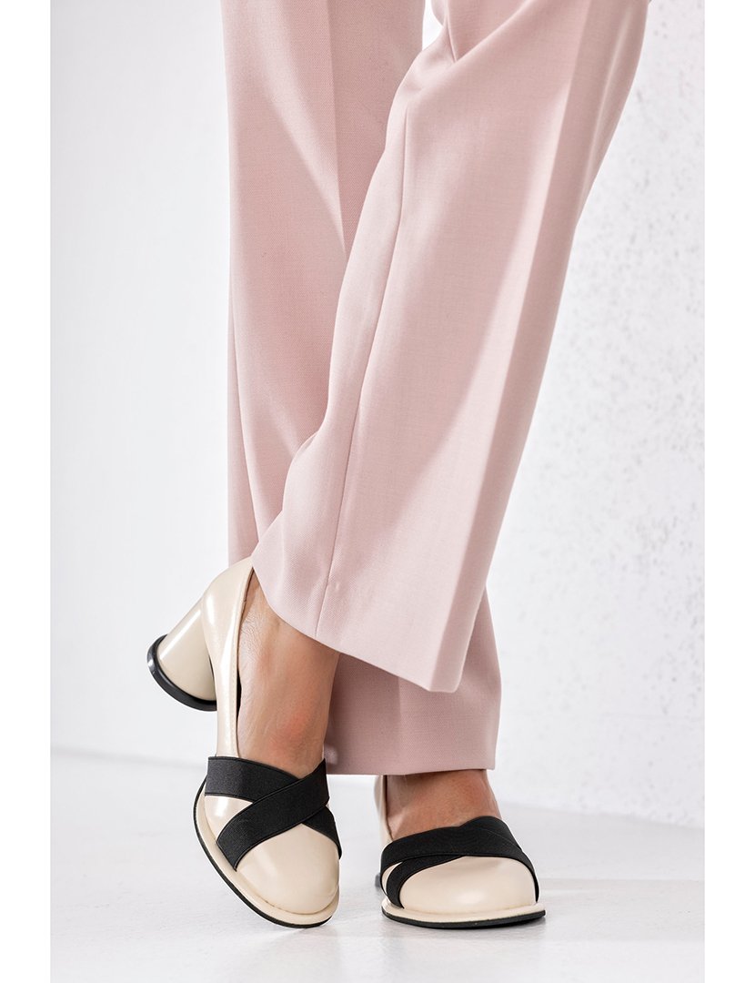 Sapato de Salto Senhora Bege