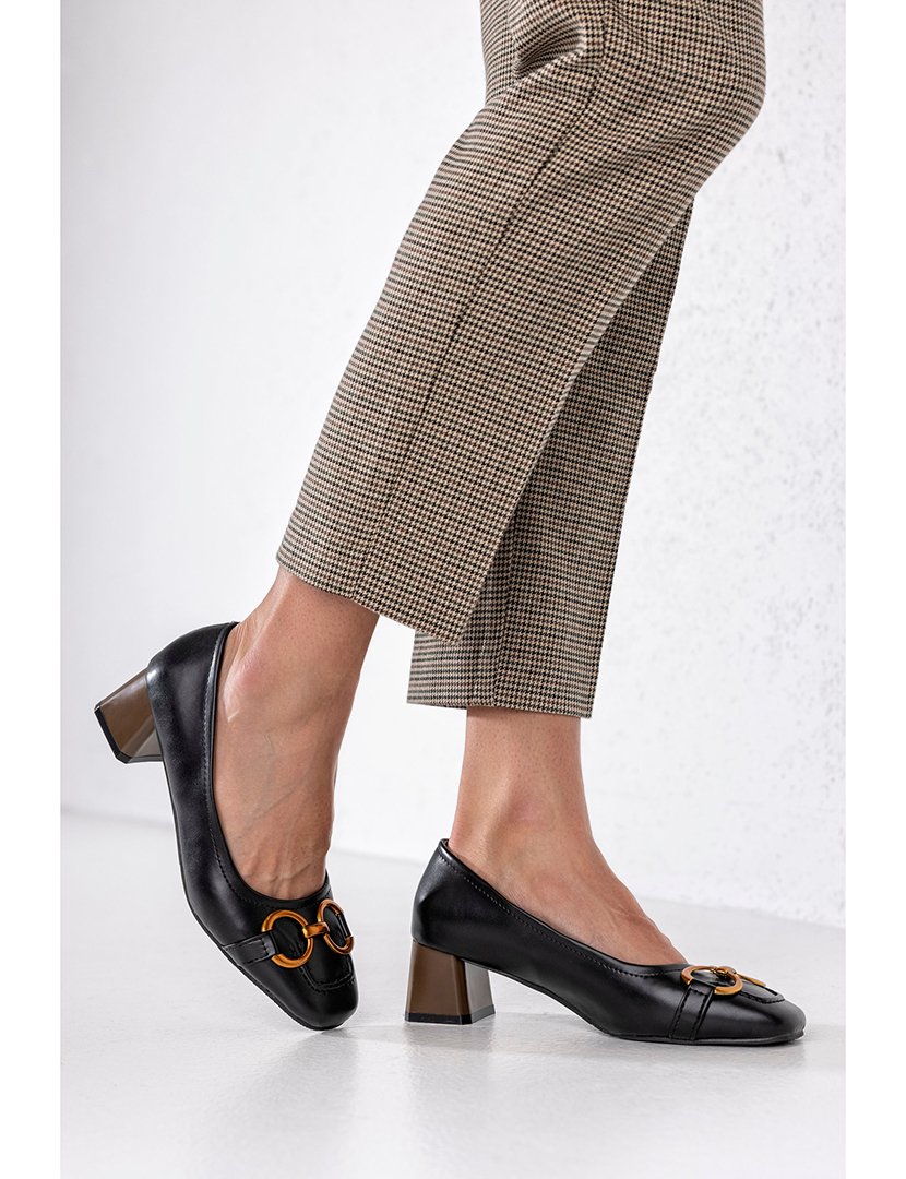 Sapato de Salto Senhora Preto