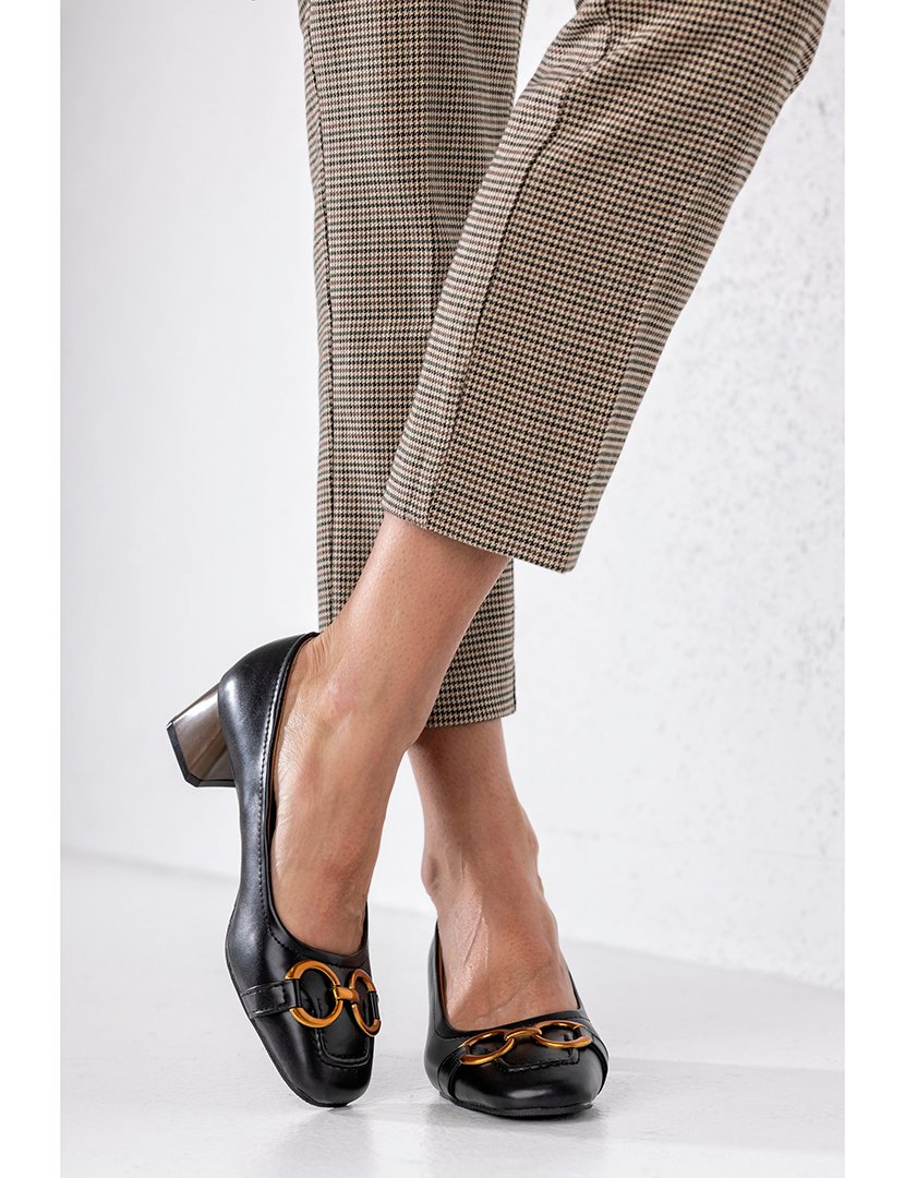 Sapato de Salto Senhora Preto