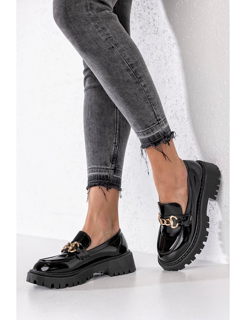 Mocassins Senhora Preto