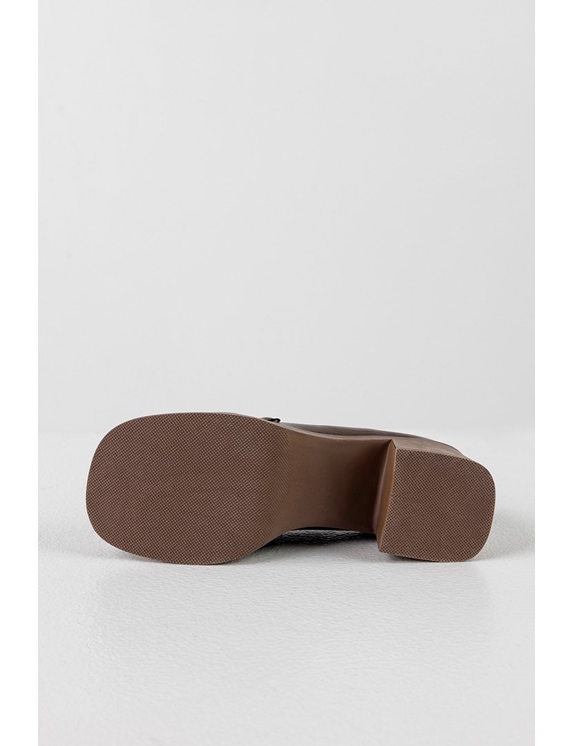 Sapato de Salto Senhora Castanho