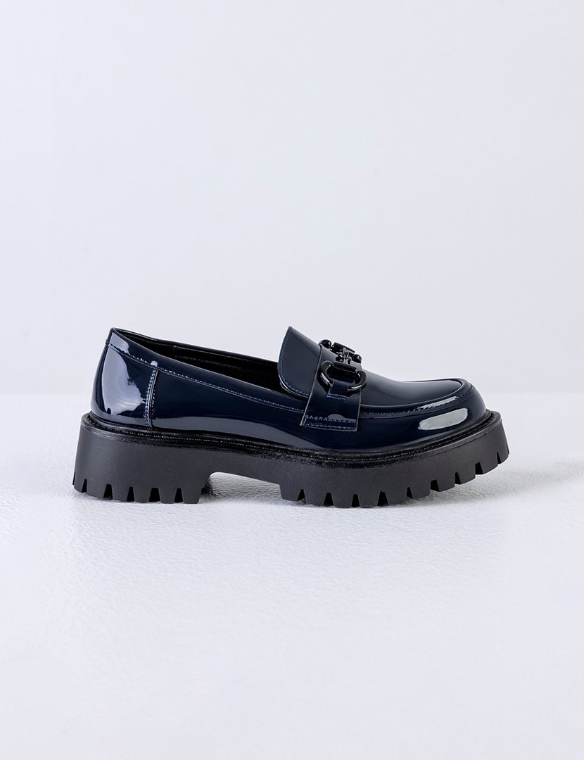 Mocassins Senhora Azul