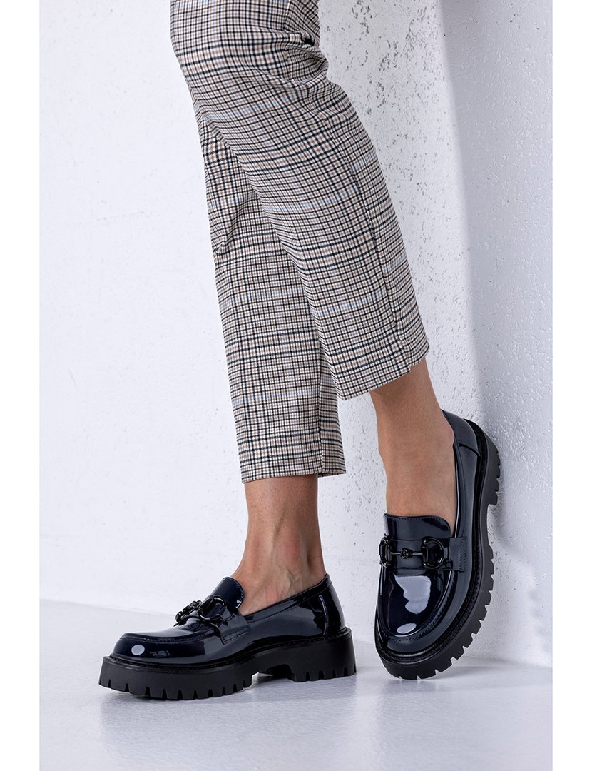 Mocassins Senhora Azul