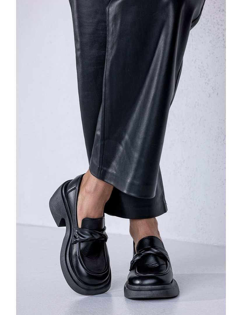 Mocassins Senhora Preto