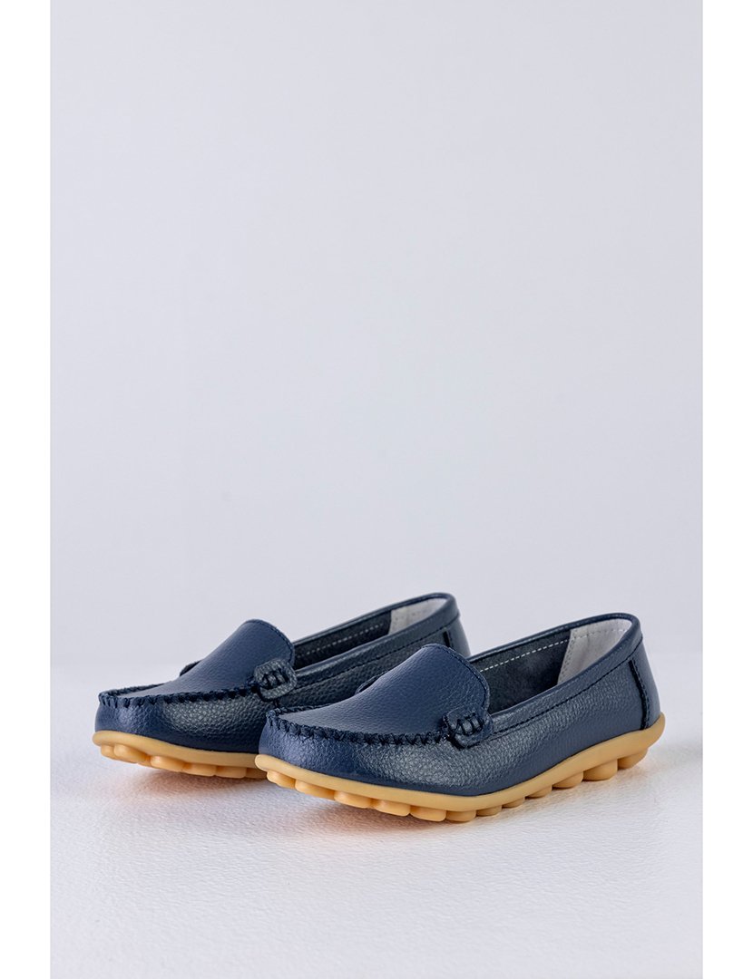 Mocassins Senhora Azul