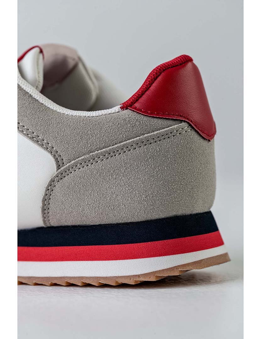 Ténis Senhora Branco e Cinzento