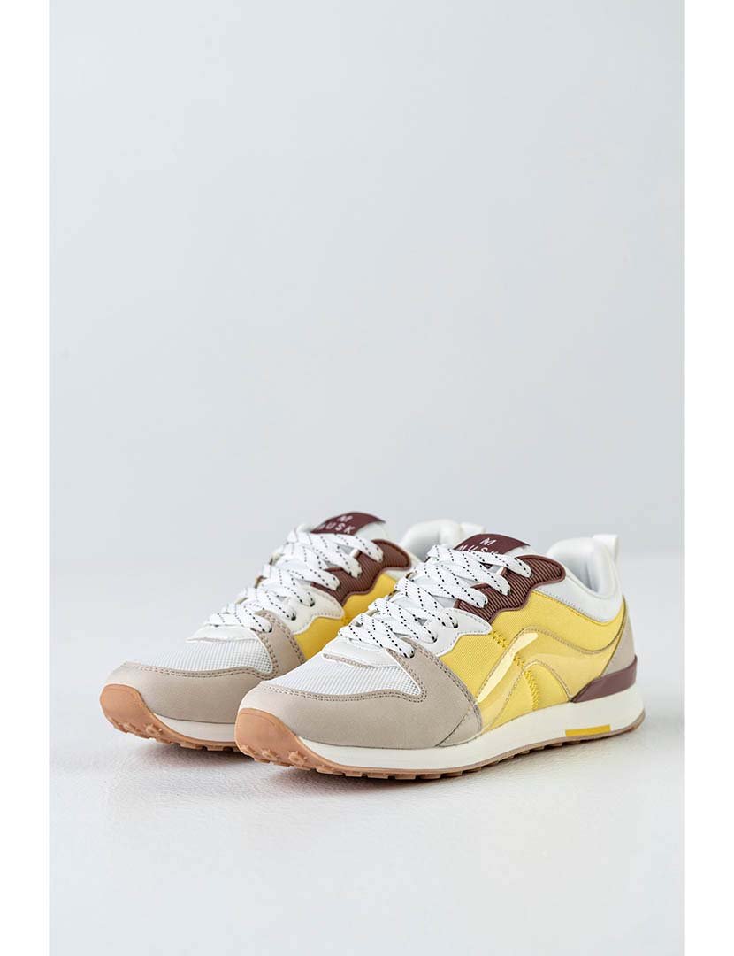 Ténis Senhora Amarelo e Cinzento