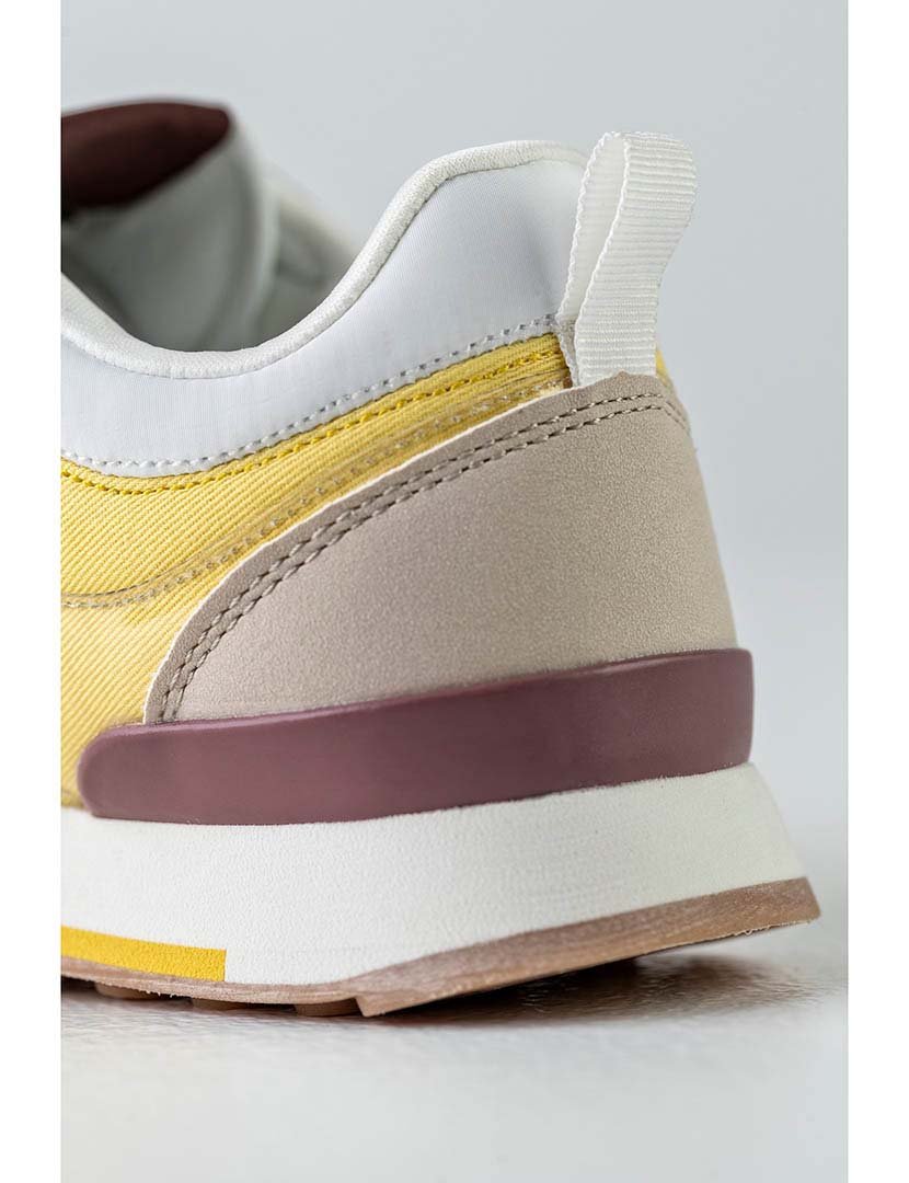 Ténis Senhora Amarelo e Cinzento