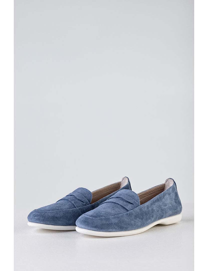 Mocassins Senhora Azul