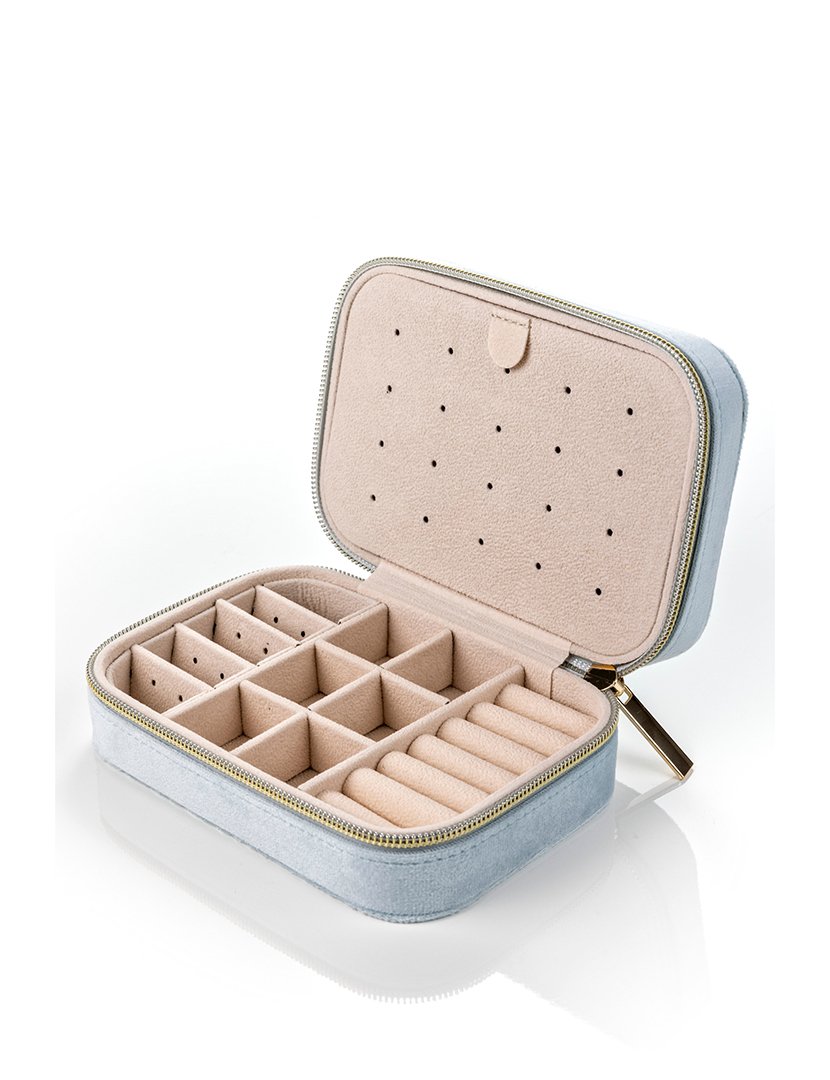 Caixa para Jóias Berlin Azul Claro