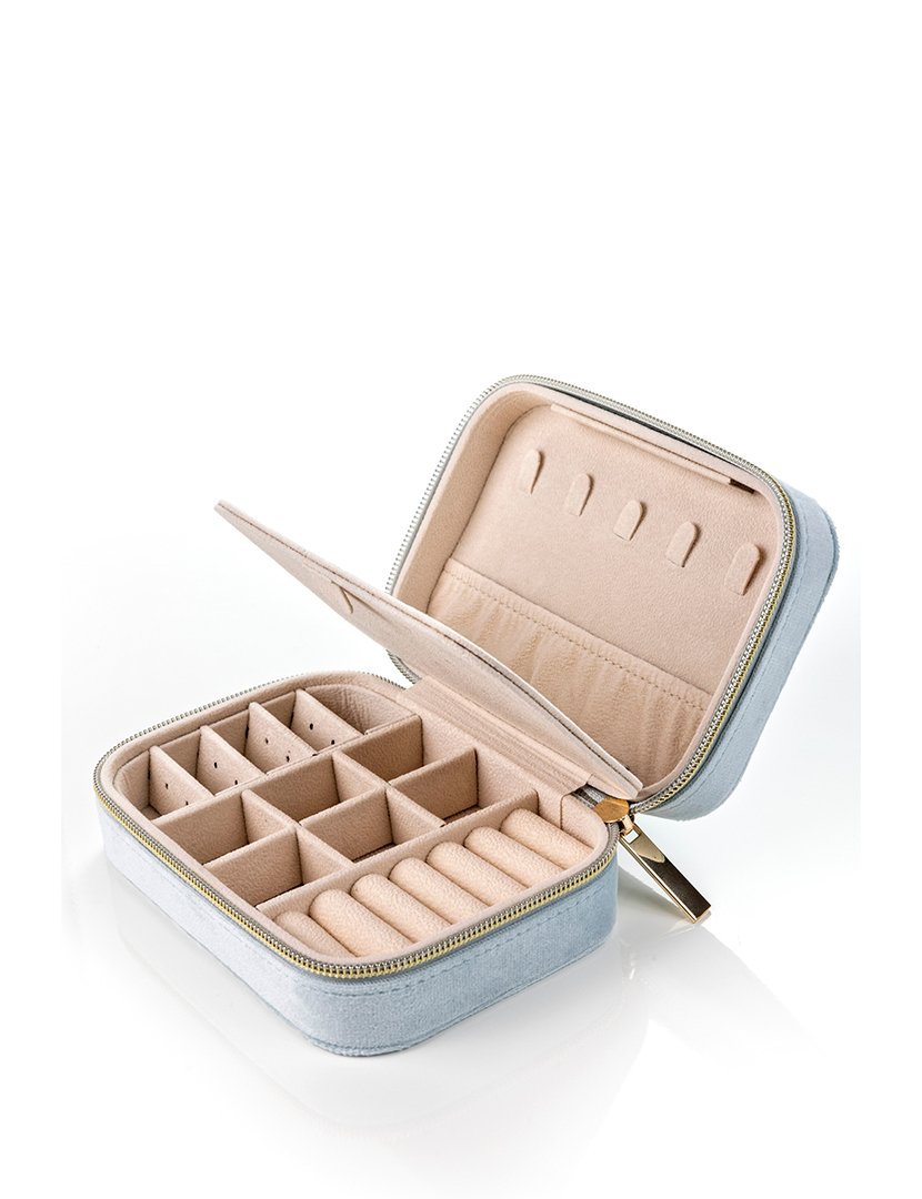 Caixa para Jóias Berlin Azul Claro