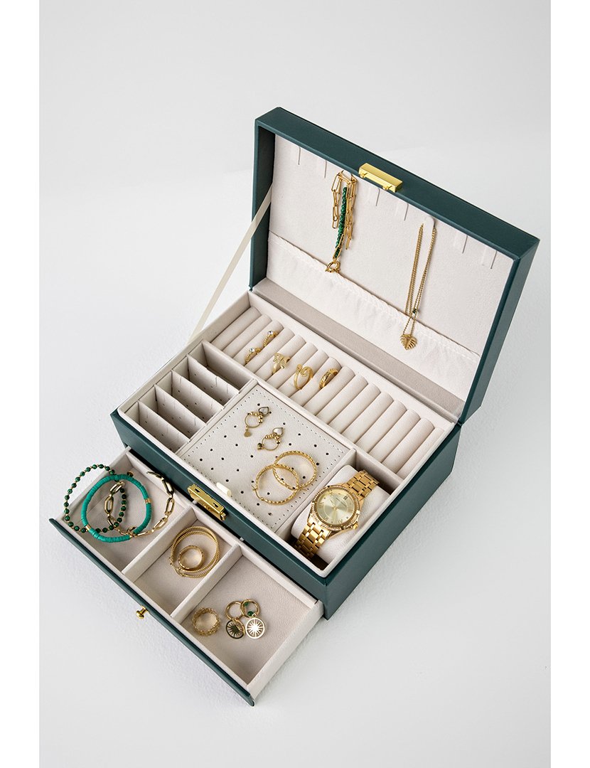 Caixa para Jóias Hamburg Verde