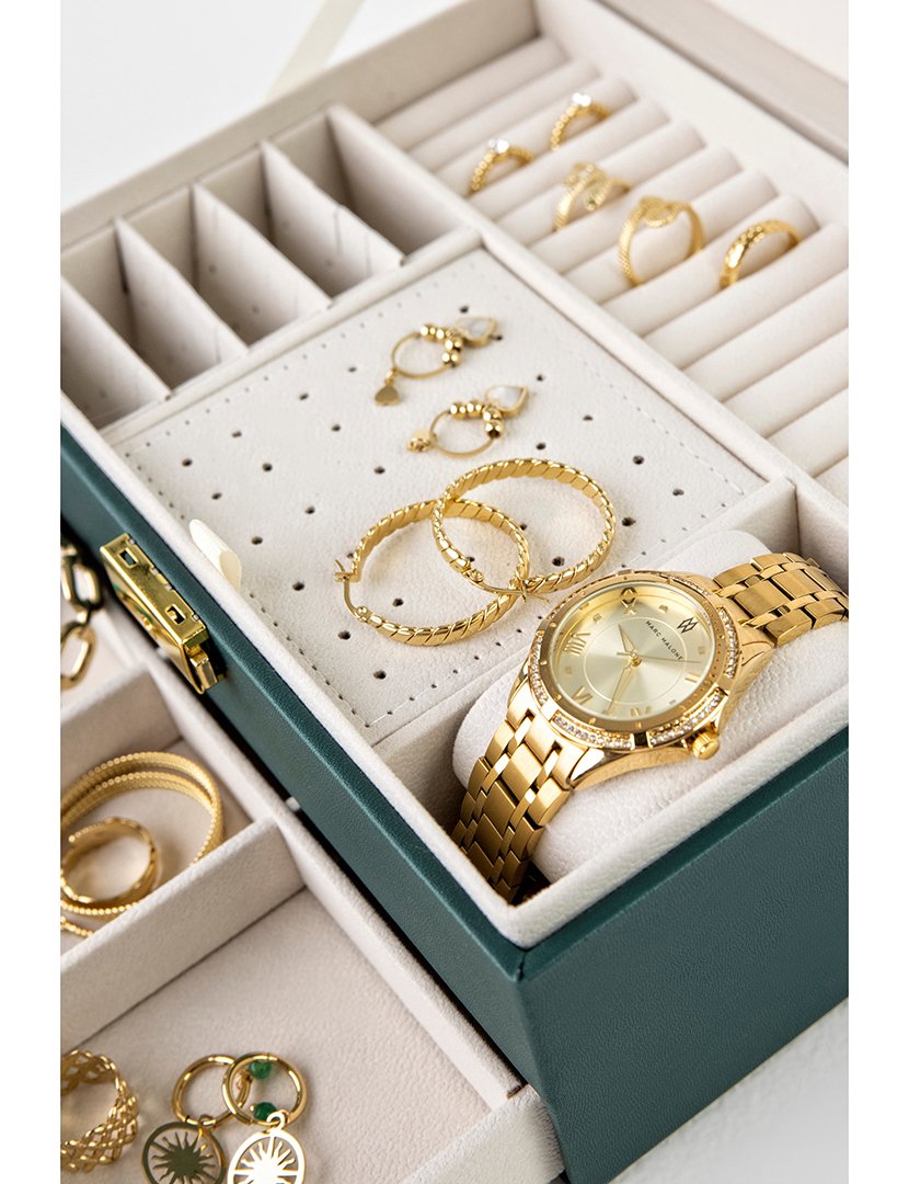 Caixa para Jóias Hamburg Verde