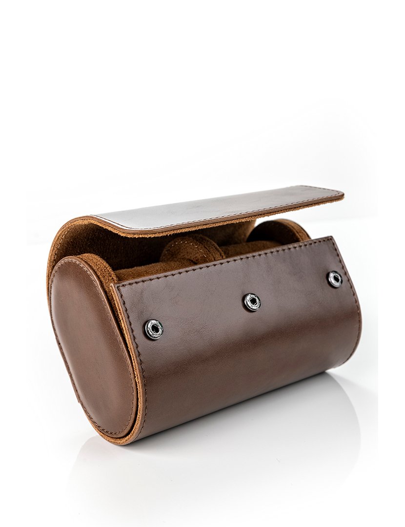 Caixa para Relógios Stockholm Castanho