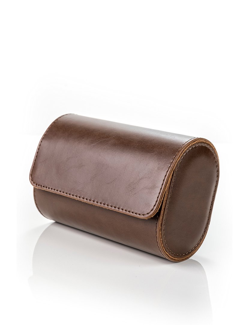 Caixa para Relógios Stockholm Castanho