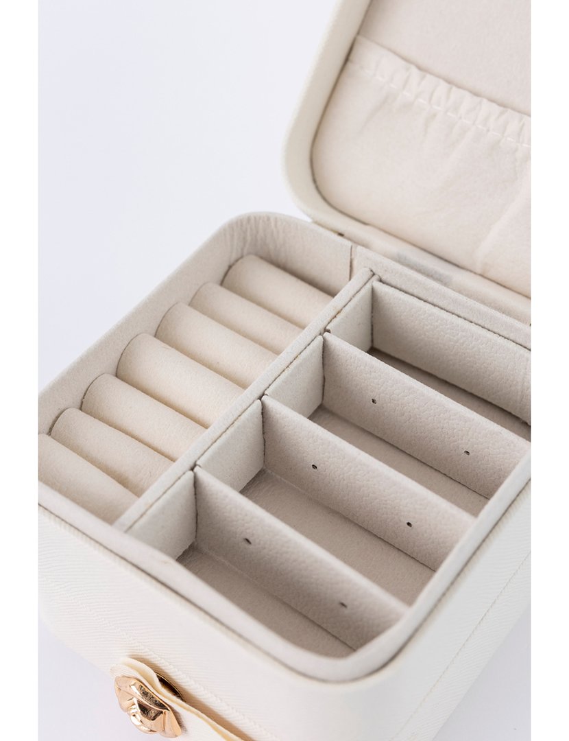 Caixa para Jóias Venice Branco