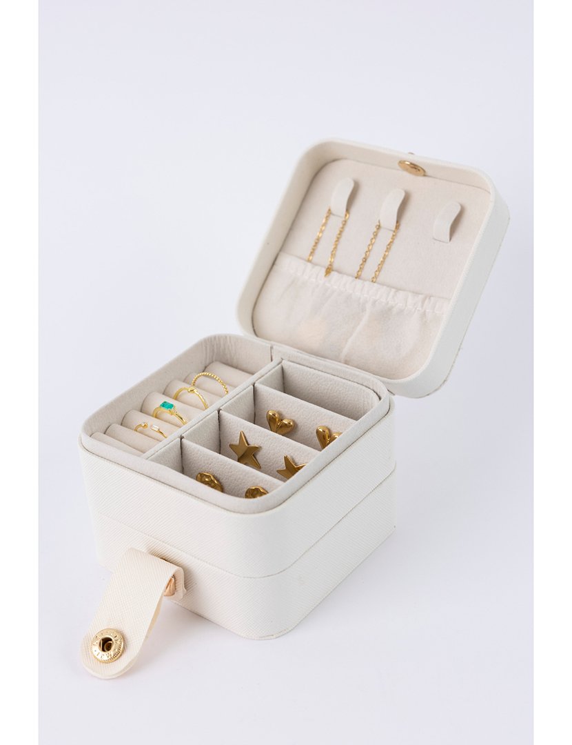 Caixa para Jóias Venice Branco