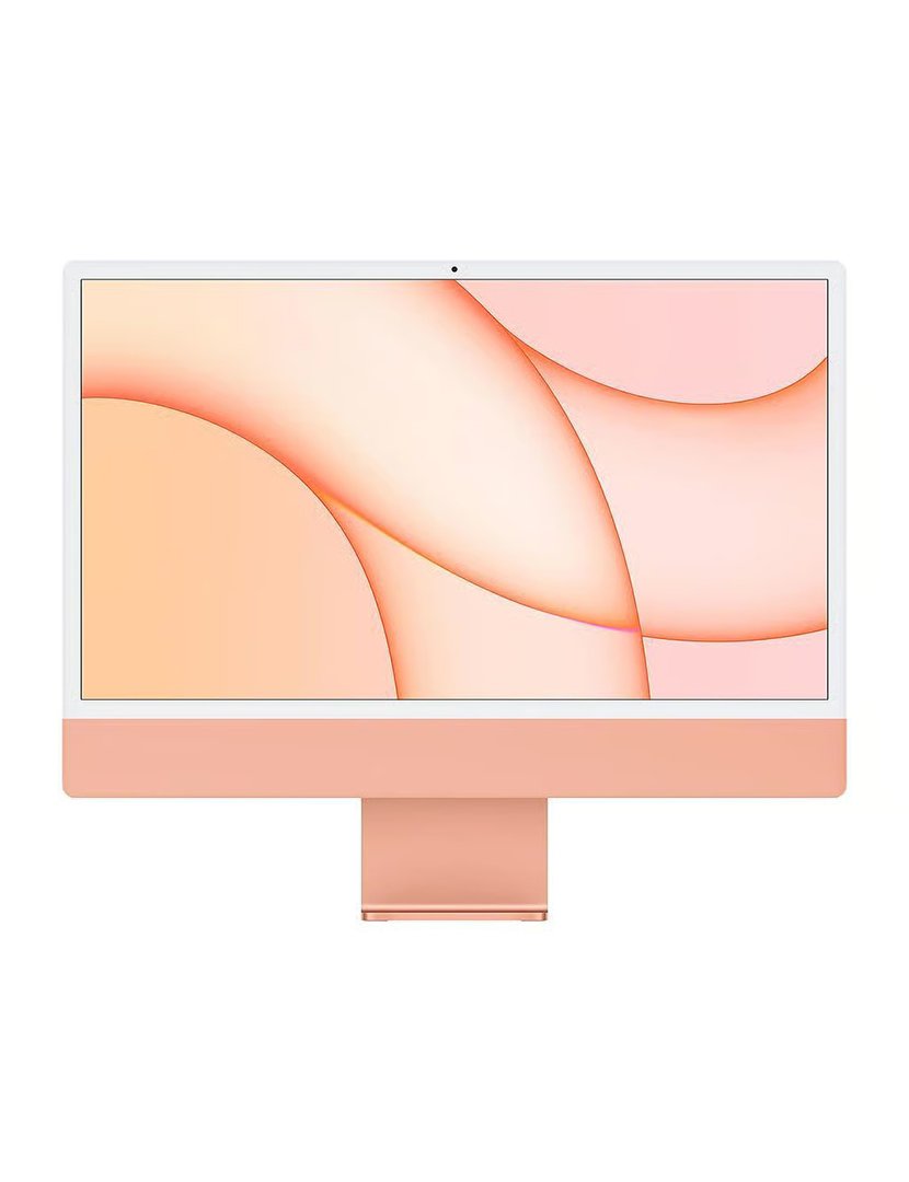 iMac (Retina 4.5K, 24" 2021, 2 TBT3 + 2 USB-C, M1) Orange