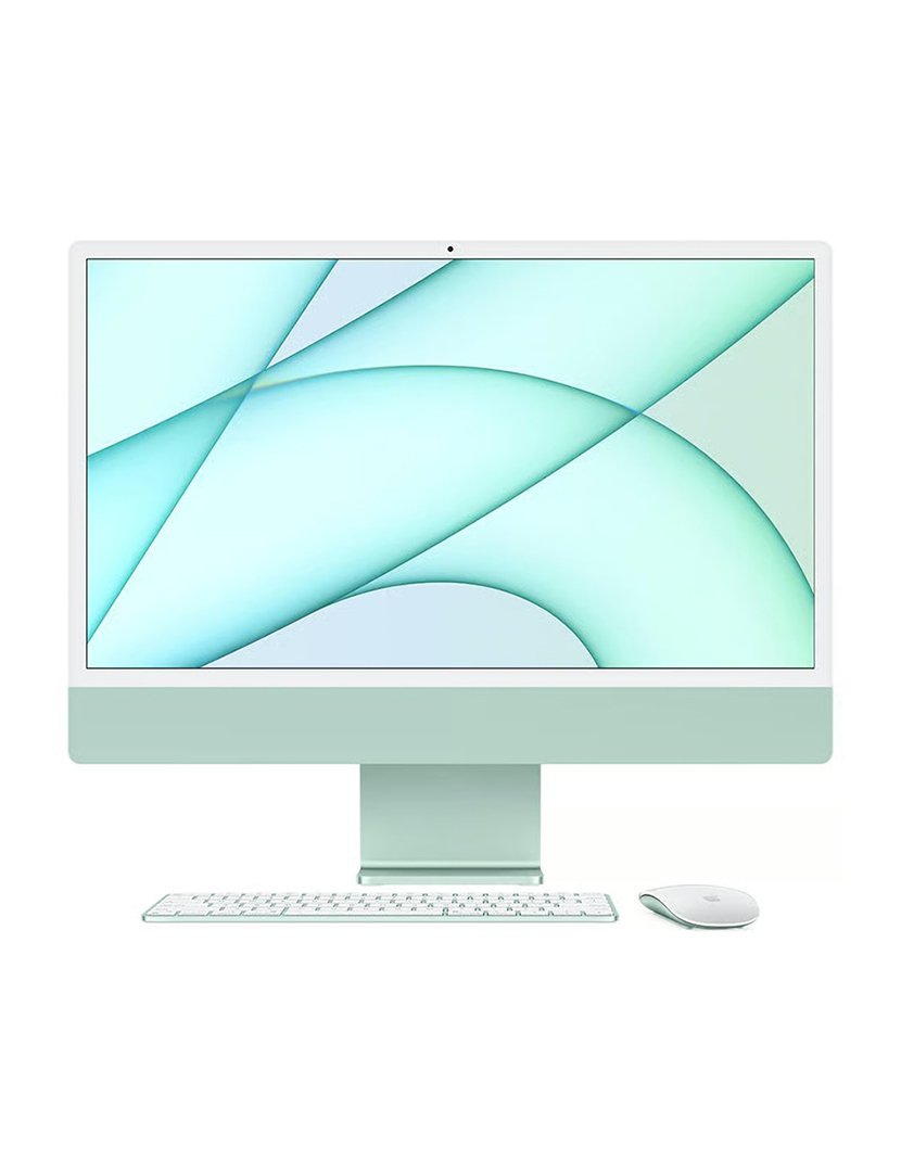 iMac (Retina 4.5K, 24" 2021, 2 TBT3 + 2 USB-C, M1) Green