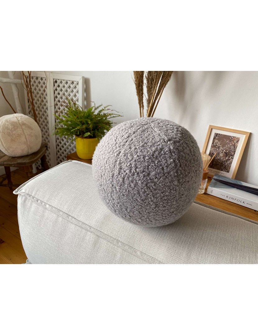 Almofada Teddy Top 25 Cinzento