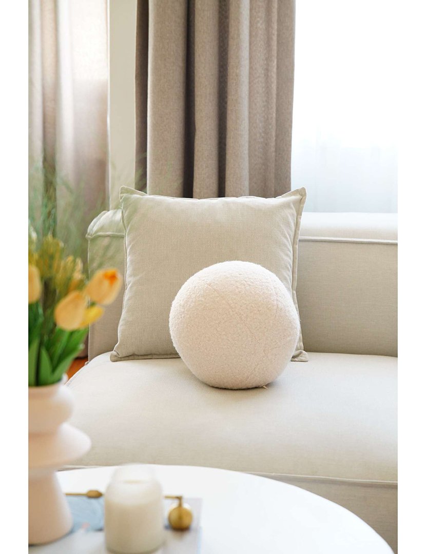 Almofada Teddy Top 20 Bege Claro
