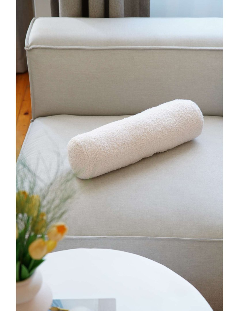 Almofada Teddy Roller Bege Claro