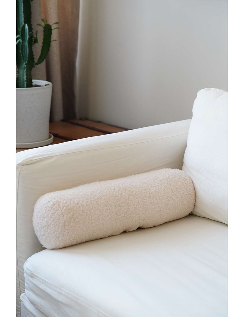Almofada Teddy Roller Bege Claro