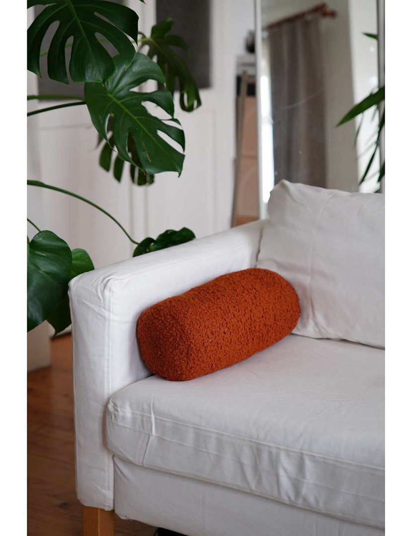 Almofada Teddy Roller Tijolo