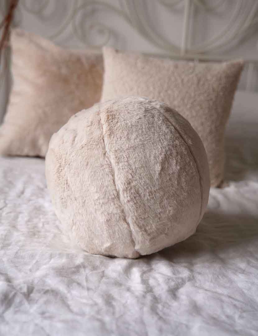 Almofada Pelus Top Bege