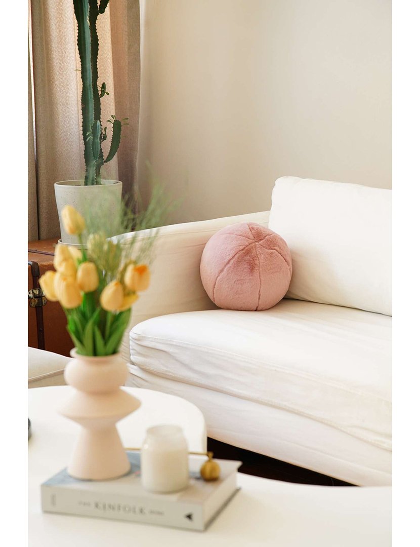 Almofada Pelus Top Rosa Envelhecido