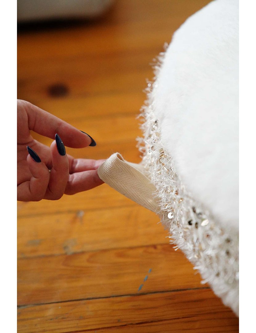 Almofada Decorativa Pelus Ecru