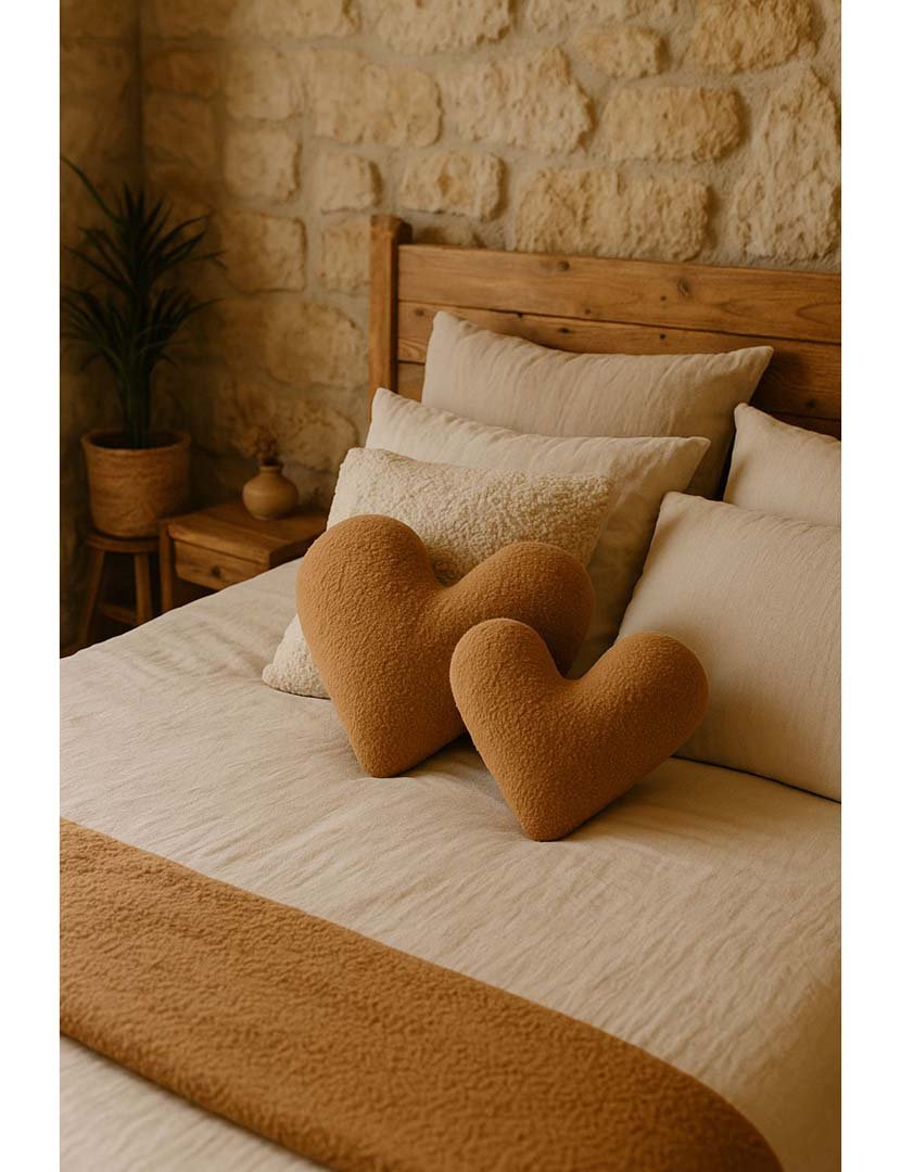 Almofada Teddy Kalp Big Castanho